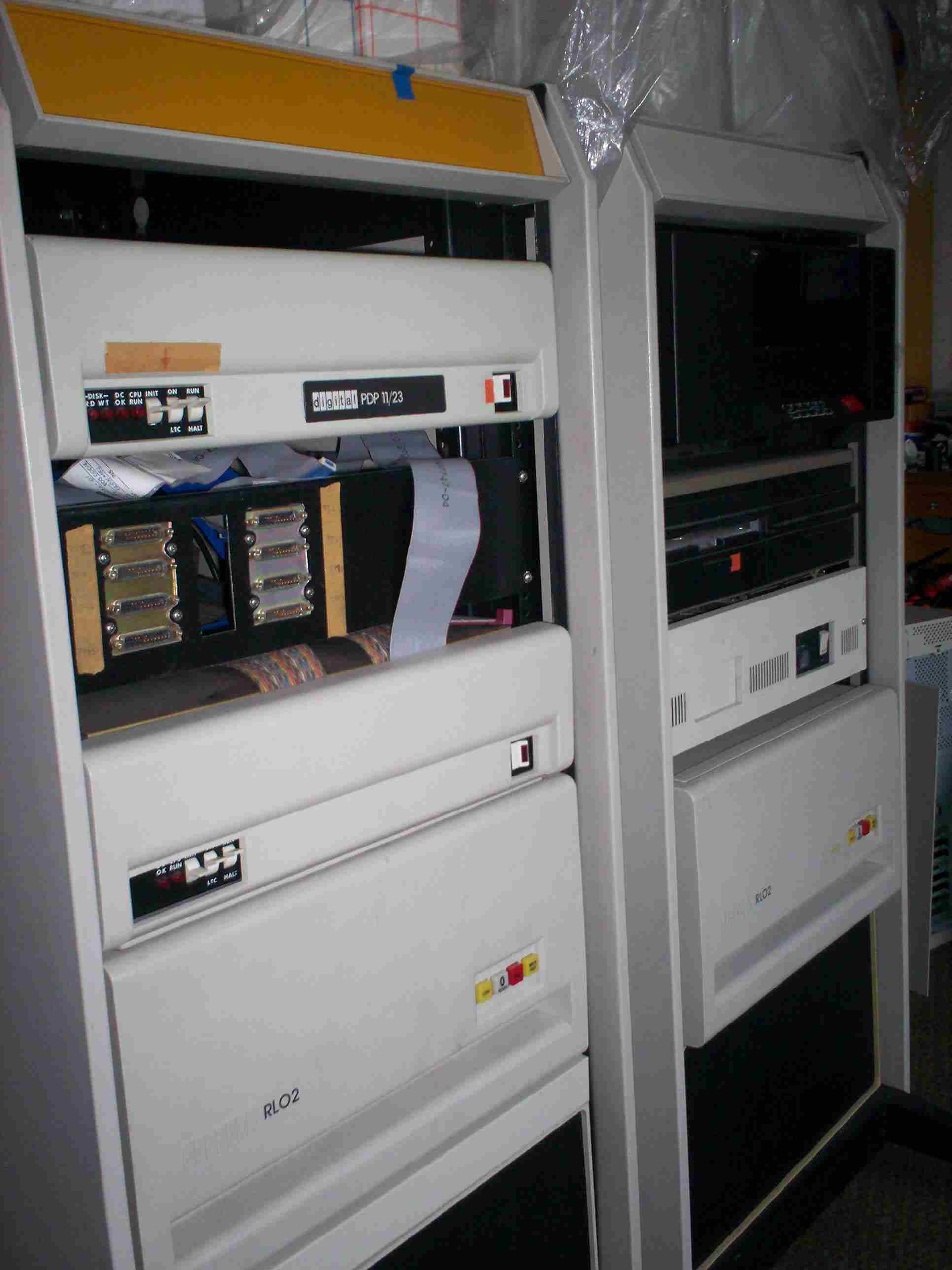 PDP11/73 front-aside