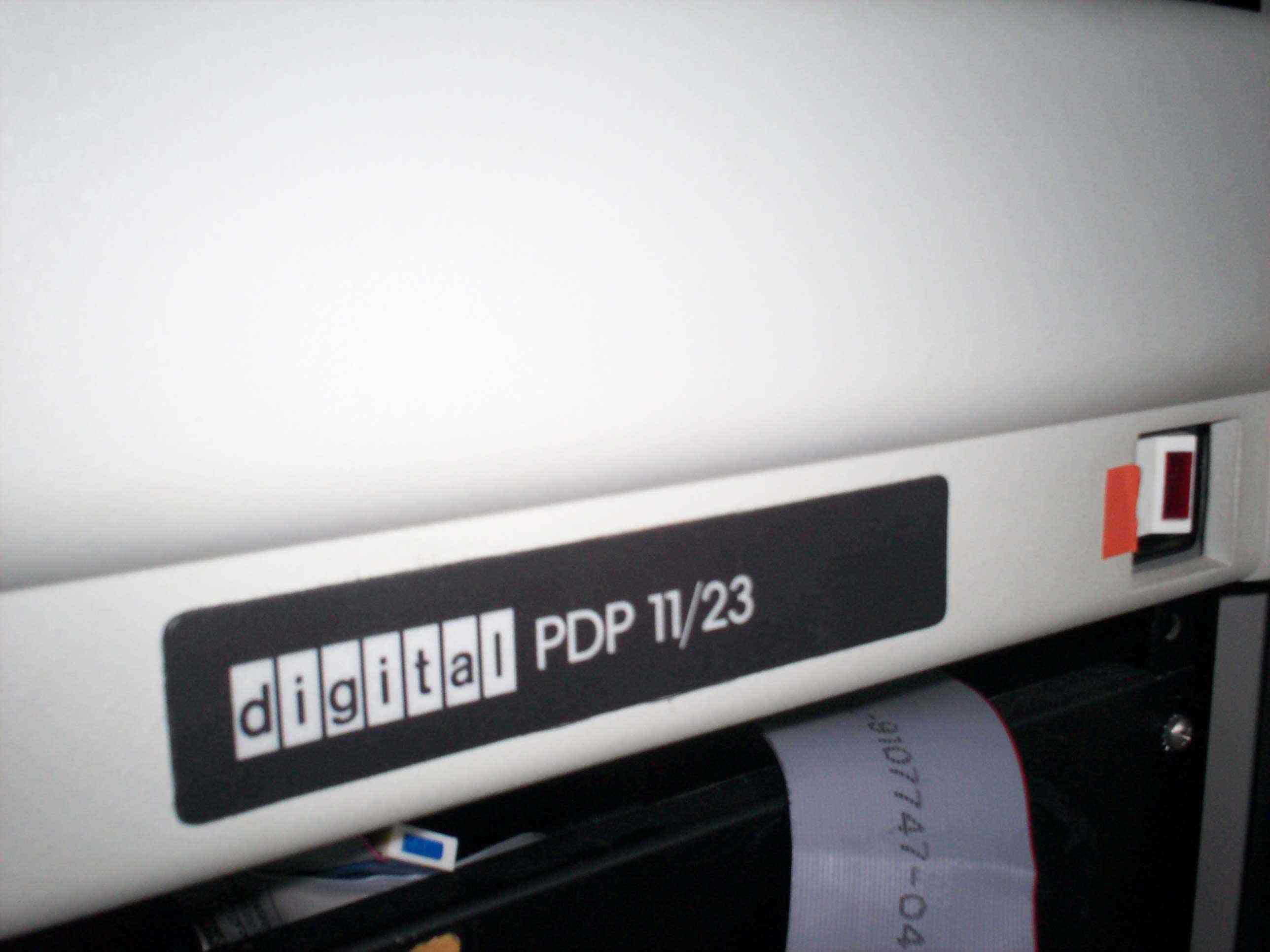 PDP 11/73
                      panel